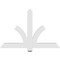 Ekena Millwork Redmond Architectural Grade PVC Gable Bracket, 48"W x 32"H x 2"D x 4"F, 16/12 Pitch GBP048X32X0204RED00 - alternate 2